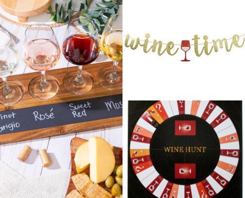 Host a Wine Tasting Party! cover photo collage