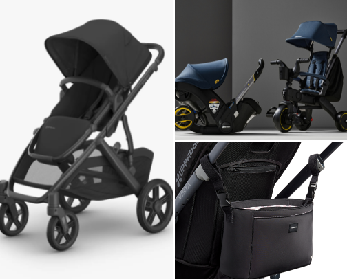 ​17 Best Baby Strollers, Car Seats & Must-Have Accessories for Every Parent Needs cover photo collage