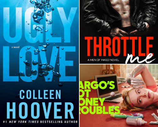 My favorite book recs cover photo collage