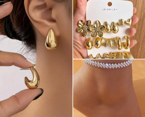 Jewelry cover photo collage
