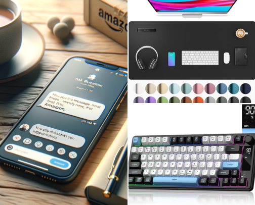 25 Desk Setup Essentials for a Clean & Productive Workspace cover photo collage
