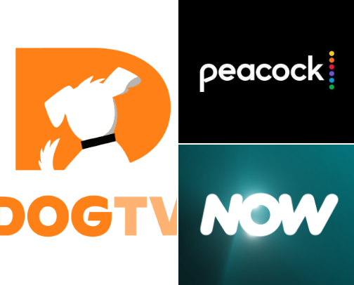 TV, Podcasts, streaming site & apps cover photo collage