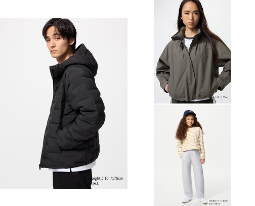 Uniqlo Autumn Fashion 2025 cover photo collage
