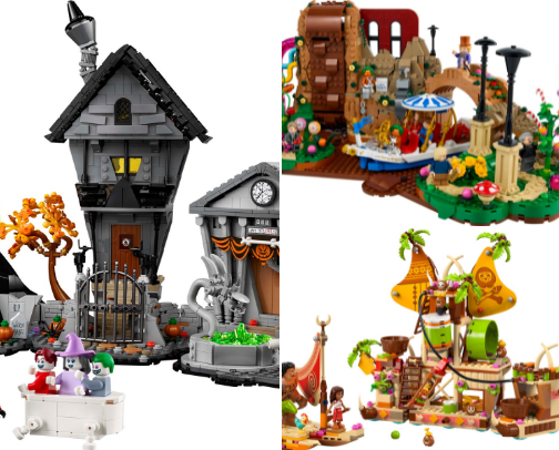 Build Your Favorite Films, One Brick at a Time cover photo collage