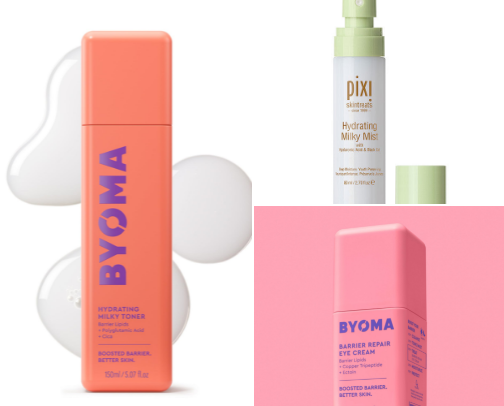 Skincare cover photo collage