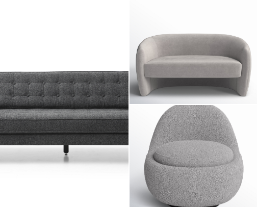 Sexy Modern Furniture - Live in beauty and luxury cover photo collage