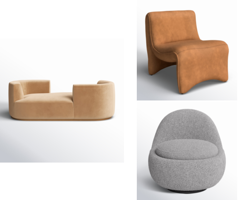 Sexy Modern Furniture - Live in Beauty and Luxury cover photo collage