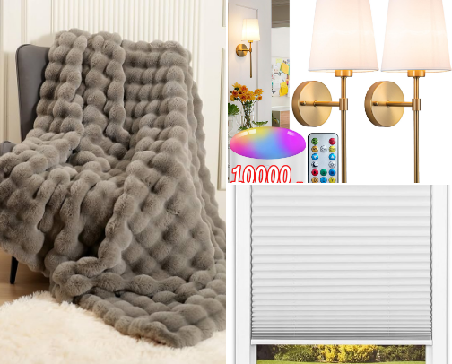 Cozy things i enjoy cover photo collage