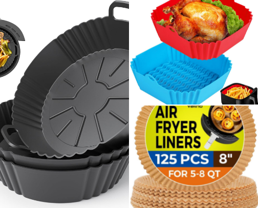 Best Air Fryer Accessories cover photo collage