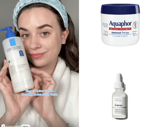 Skincare Favs cover photo collage