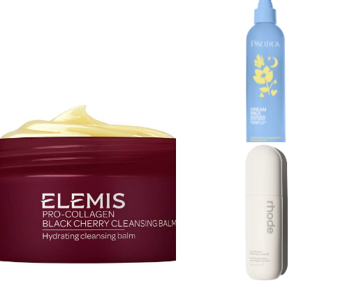 Glowy Skin Routine ✨ Barrier Repair + Hydration Skincare Must-Haves cover photo collage