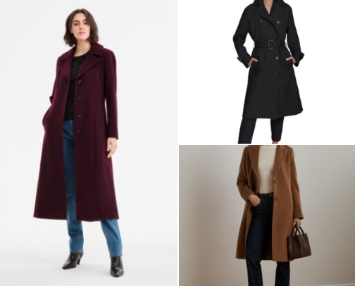 Winter Coat Options for Women cover photo collage
