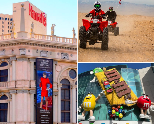 Fun things to do in Las Vegas 🎰 cover photo collage