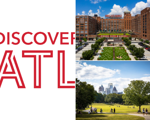 Visit Atlanta cover photo collage