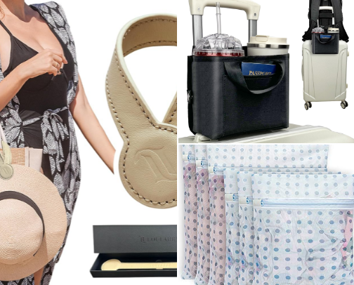 The Stress-Free Travel Guide: Viral Packing Hacks ✈️🌍 cover photo collage