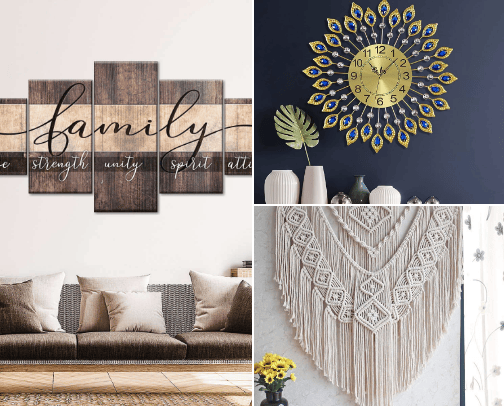 Home decor cover photo collage