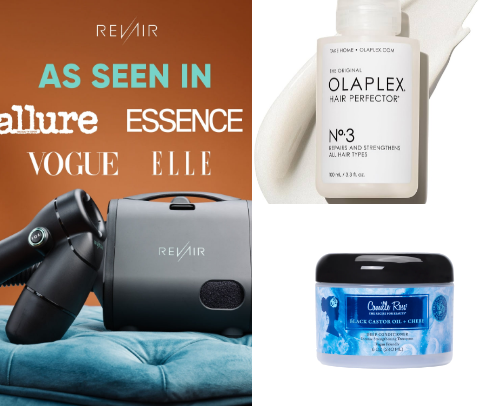 My Natual Hair Must-Haves! ✨ cover photo collage