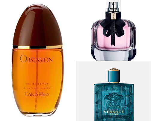 Perfumes I adore cover photo collage