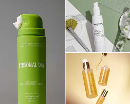 Skincare + Working Out cover photo collage
