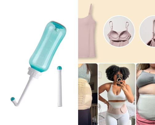 Mama Must Haves | Postpartum Recovery Self-care ✨ cover photo collage