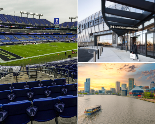 While in Baltimore, MD cover photo collage