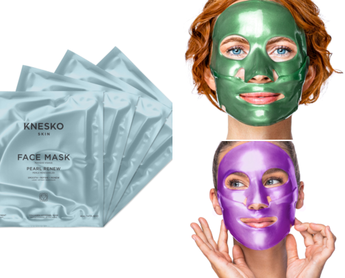 The Knesko Collagen Mask Edit: 15 Face, Eye, Lip & Hand Masks Everyone's Obsessed With cover photo collage