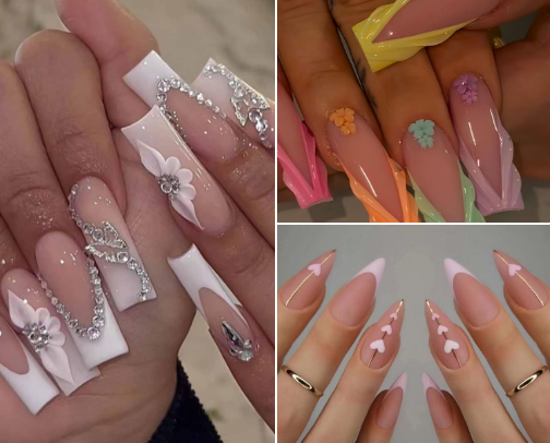 Nail World-These nails are giving major vibes! cover photo collage
