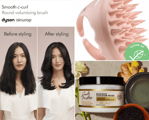 HAIR🧐 cover photo collage