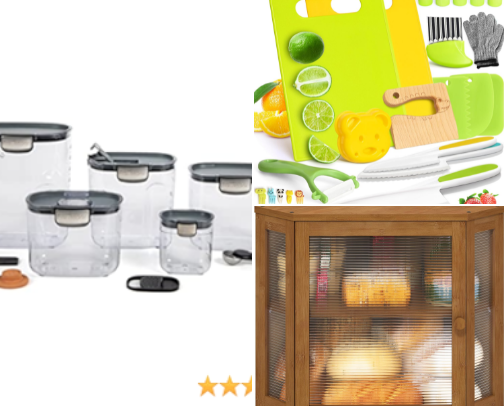 Kitchen Finds cover photo collage