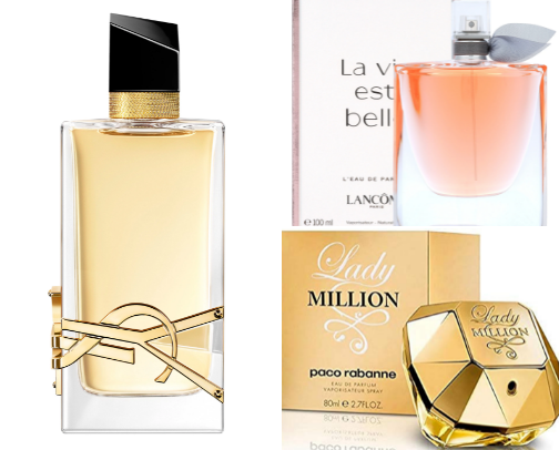Parfume cover photo collage