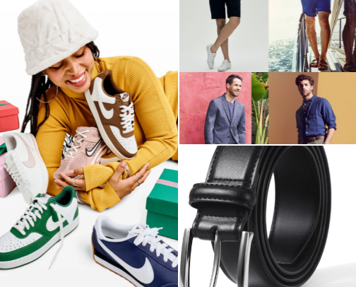 Shoes For every occasions cover photo collage