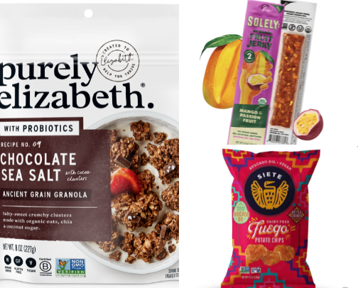 snacks I enjoy- clean ingredients 🪴 cover photo collage