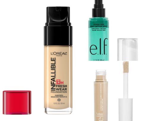 Beauty Must-Haves.. From The DRUGSTORE cover photo collage