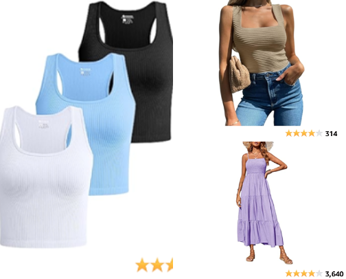 Amazon Fashion Finds cover photo collage