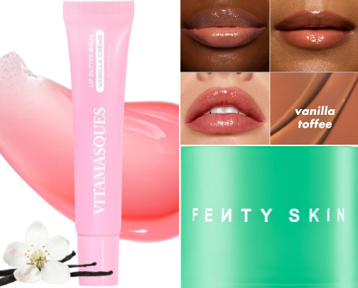 Lip balms lip hydration faves 🫦 cover photo collage