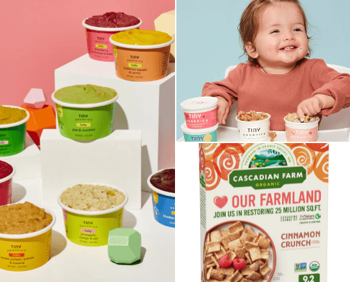 Yummy Organic Foods for Littles cover photo collage