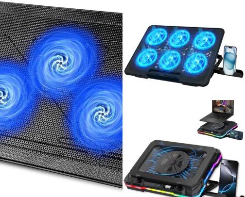 Laptop Cooling Pads That Saved My Overheating Machine From Dying on Me cover photo collage