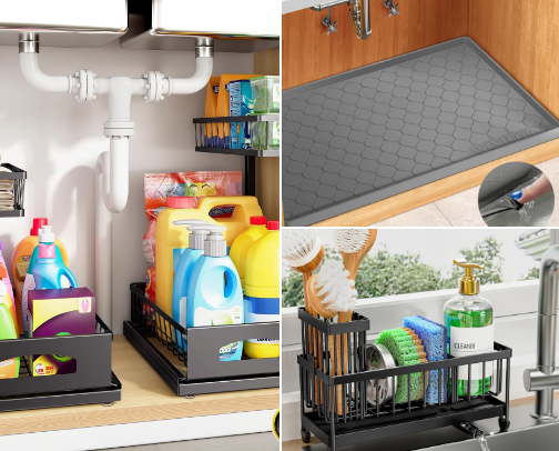 Curating Calm: My Favorite Home Organization Finds cover photo collage