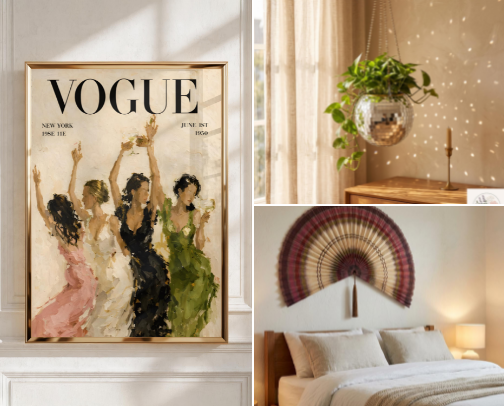 Unique Boho Etsy Finds For Your Home🧡 cover photo collage