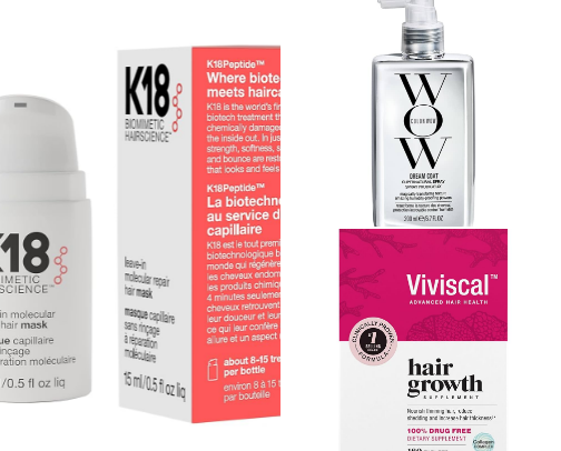 Best recommend hair products cover photo collage