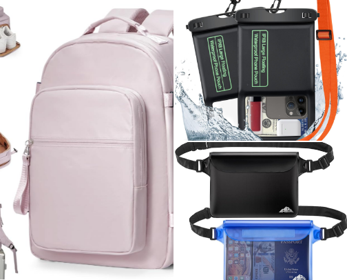 Travel Accessories Must Haves cover photo collage