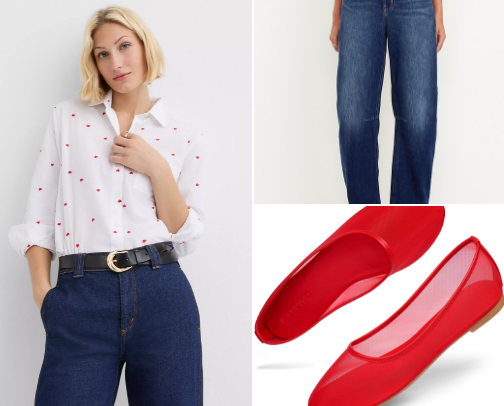 Valentine’s Day outfit inspo cover photo collage