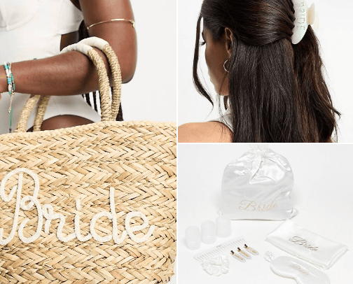 Wedding season 👰🏻‍♀️💍 perfect gifts for the bride and bridesmaids cover photo collage