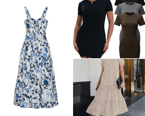 My Favorite Dress cover photo collage