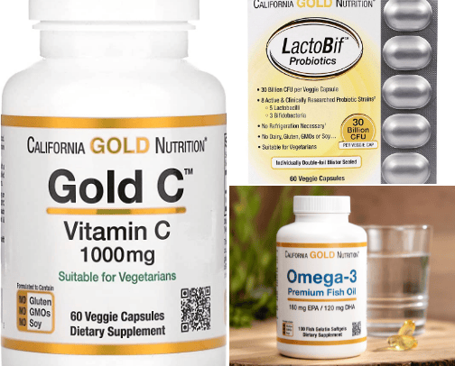 Vitamins for better immunity cover photo collage