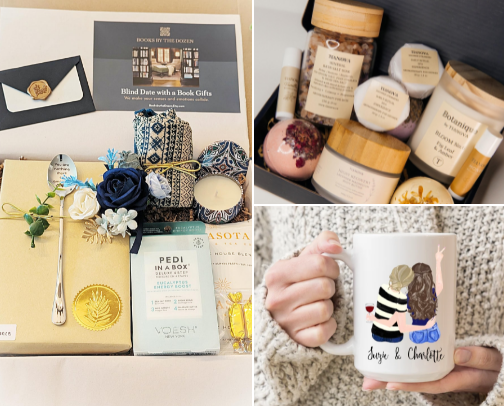 Gifts (girly edition: Mother’s Day, sisters, and friends) cover photo collage