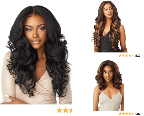 My Favorite Wigs cover photo collage