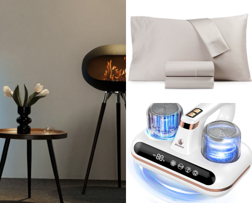 Cozy Comfort that keeps me grounded (In bed) cover photo collage