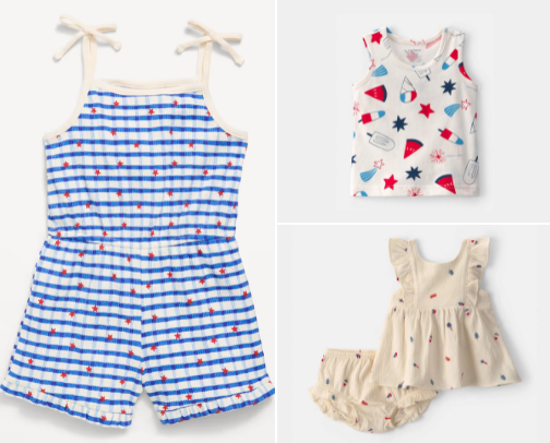 Patriotic Outfits For Kids cover photo collage