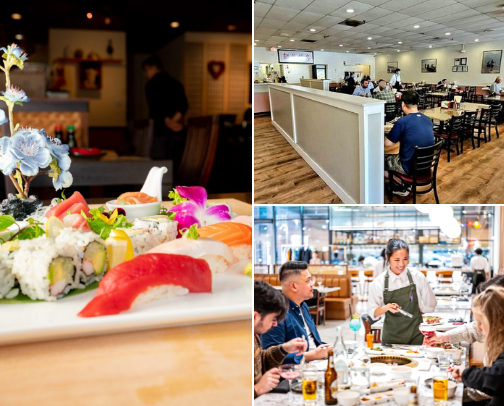 10 most underrated NoVA restaurants cover photo collage
